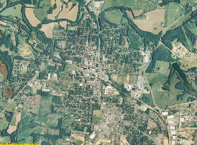 Robertson County, Tennessee aerial photography