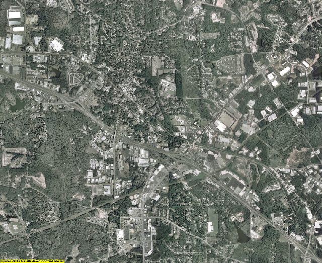 Rockdale County, Georgia aerial photography