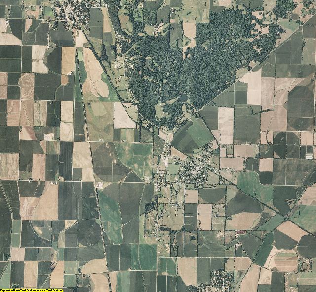 Scott County, Missouri aerial photography