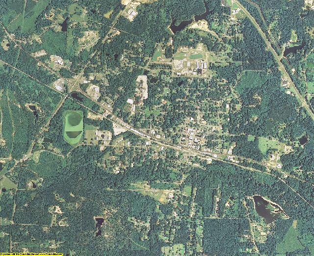 Simpson County, Mississippi aerial photography