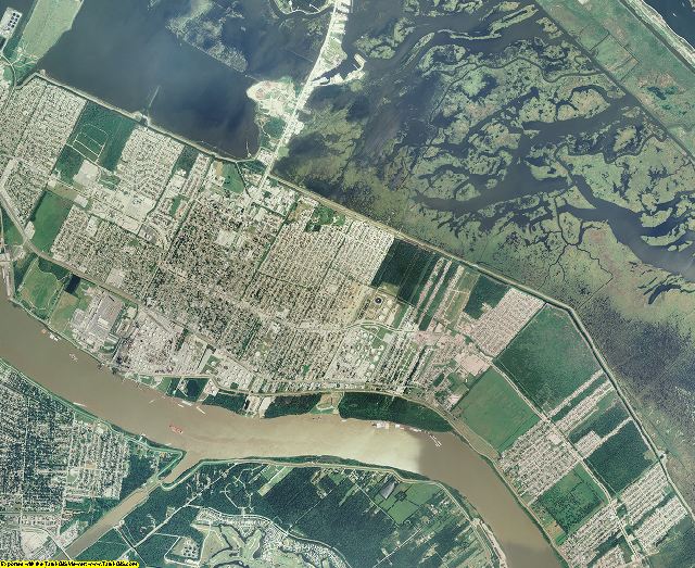 St. Bernard County, Louisiana aerial photography