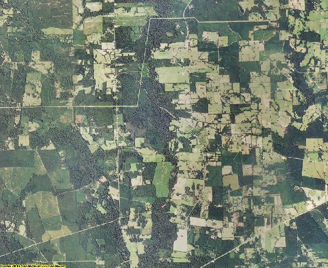 St. Helena County, Louisiana aerial photography