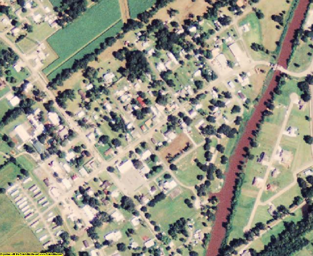 St. Martin County, LA aerial photography detail
