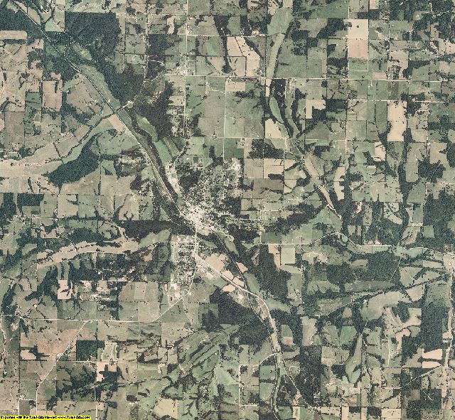 Stone County, Missouri aerial photography