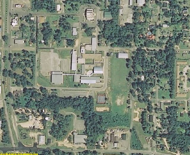 Stone County, MS aerial photography detail