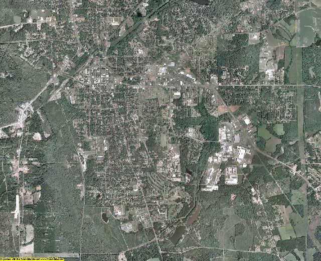 Sumter County, Georgia aerial photography