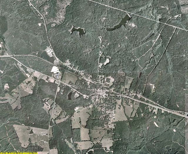 Taliaferro County, Georgia aerial photography