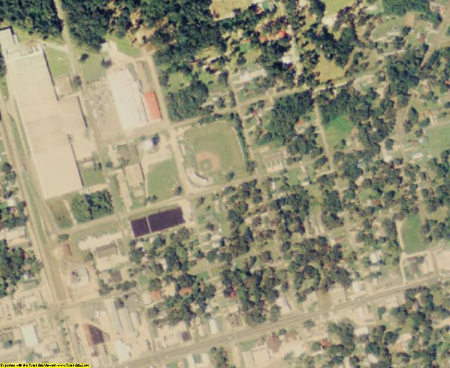 Tangipahoa County, LA aerial photography detail