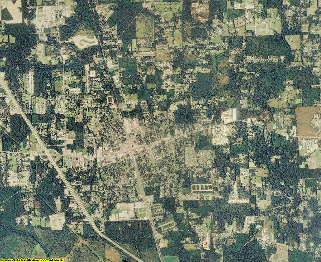 Tangipahoa County, Louisiana aerial photography