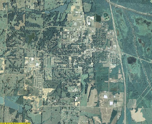 Tate County, Mississippi aerial photography