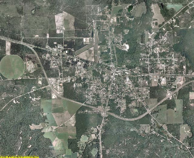 Taylor County, Georgia aerial photography