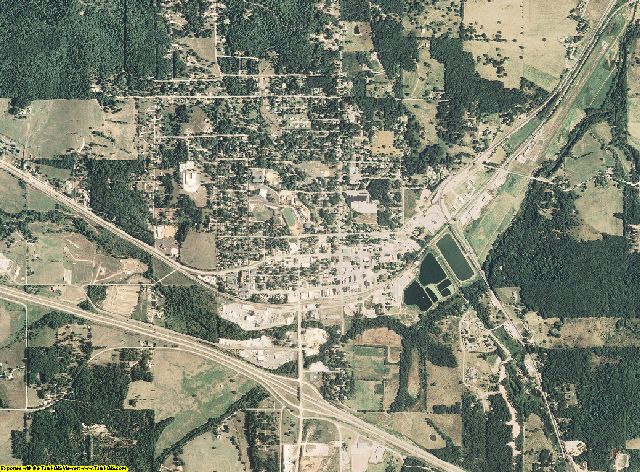 Texas County, Missouri aerial photography