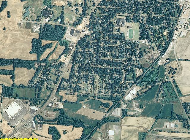 Tipton County, Tennessee aerial photography