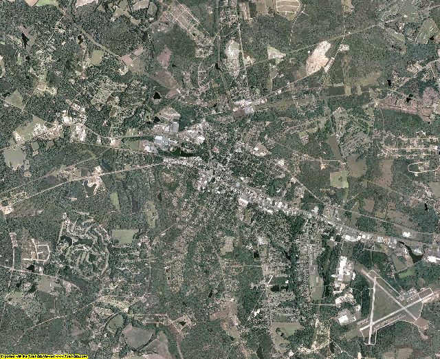 Toombs County, Georgia aerial photography