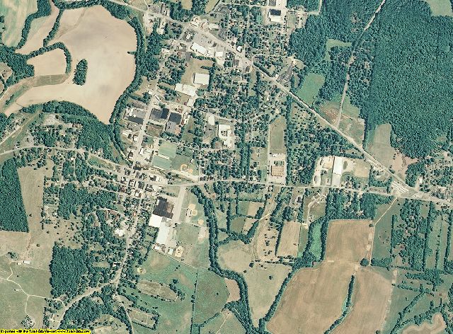 Trousdale County, Tennessee aerial photography