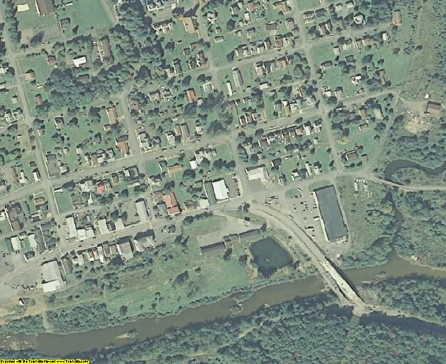 Tucker County, WV aerial photography detail