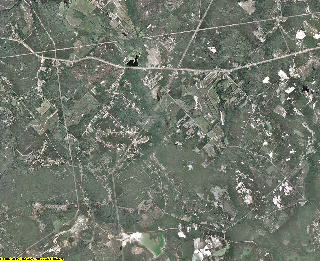 Twiggs County, Georgia aerial photography