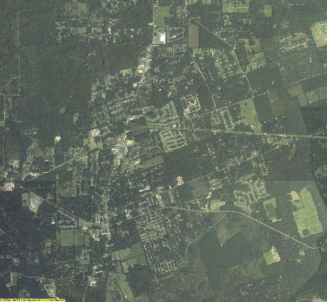 Wakulla County, Florida aerial photography