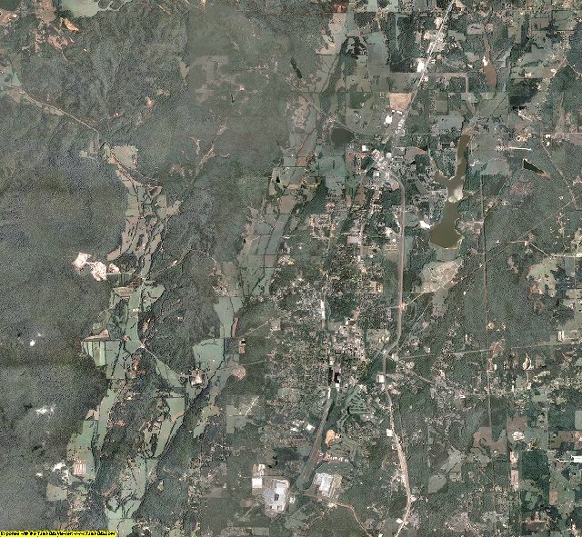 Walker County, Georgia aerial photography