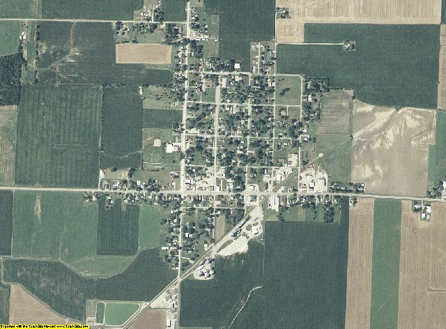 Washington County, Illinois aerial photography