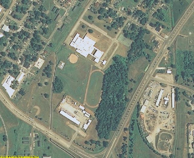 Washington County, MS aerial photography detail