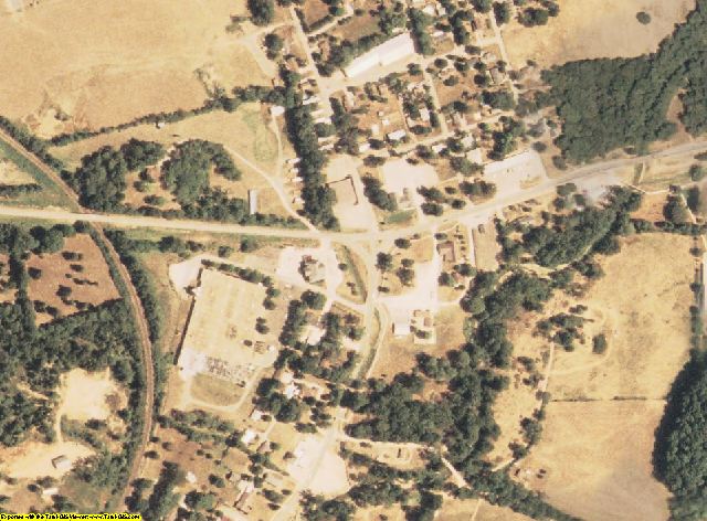 Wayne County, MO aerial photography detail