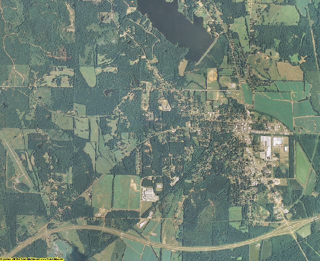 Webster County, Mississippi aerial photography