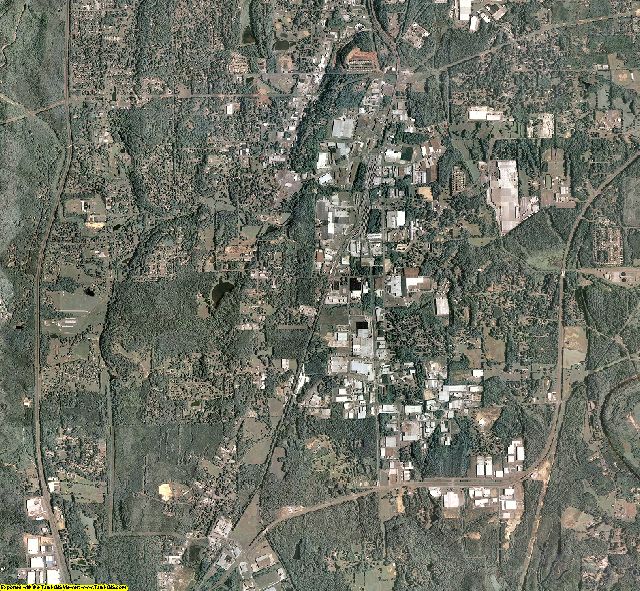 Whitfield County, Georgia aerial photography