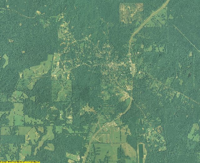 Wilkinson County, Mississippi aerial photography