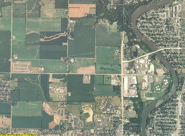 Winnebago County, Illinois aerial photography