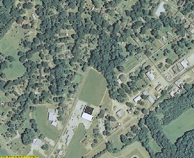 Yalobusha County, MS aerial photography detail