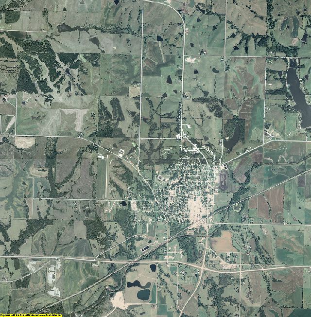 Adams County, Iowa aerial photography