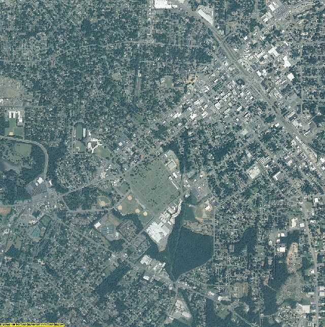 Alamance County, North Carolina aerial photography