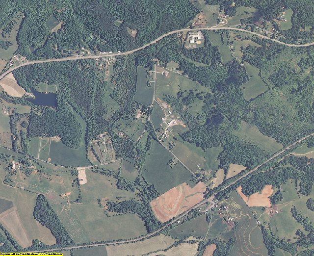 Bedford County, Virginia aerial photography