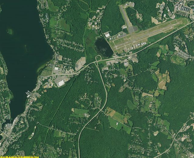 Belknap County, New Hampshire aerial photography