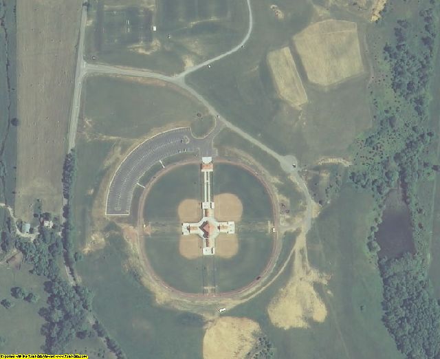 Botetourt County, VA aerial photography detail