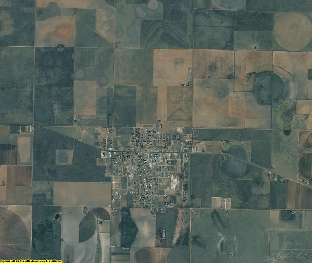 Briscoe County, Texas aerial photography