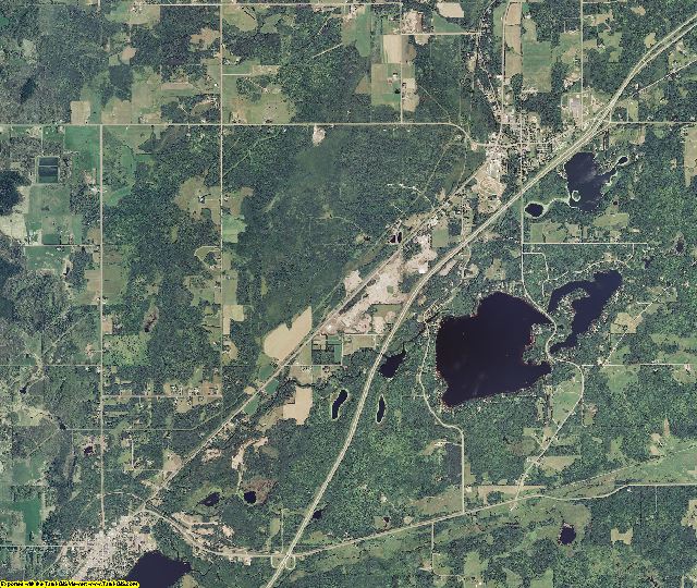 Carlton County, Minnesota aerial photography