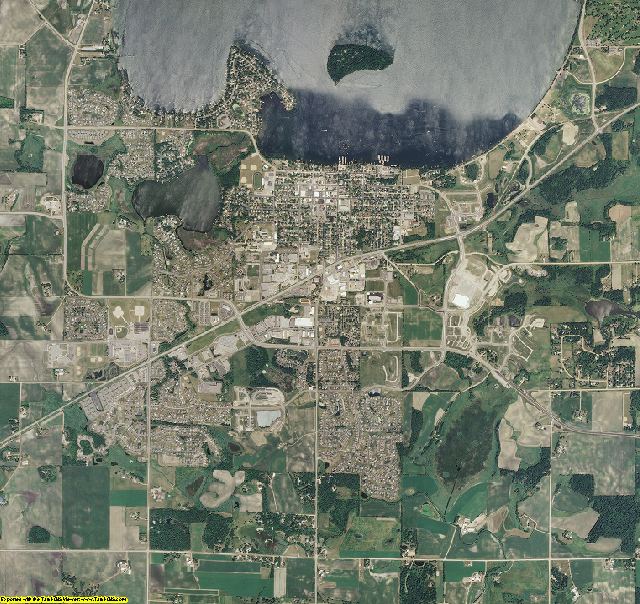 Carver County, Minnesota aerial photography