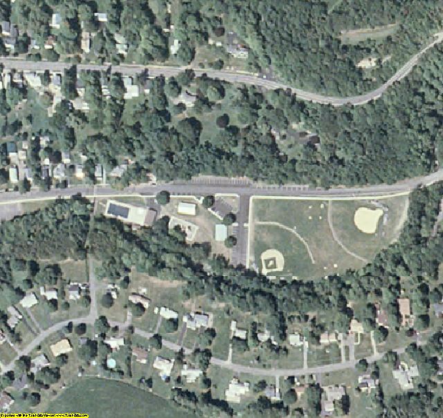 Chenango County, NY aerial photography detail