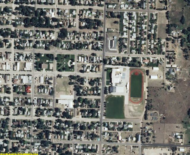 Cheyenne County, KS aerial photography detail