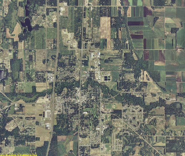 Chisago County, Minnesota aerial photography