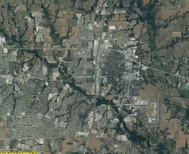 Collin County, Texas aerial photography