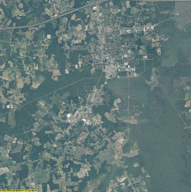 Columbus County, North Carolina aerial photography