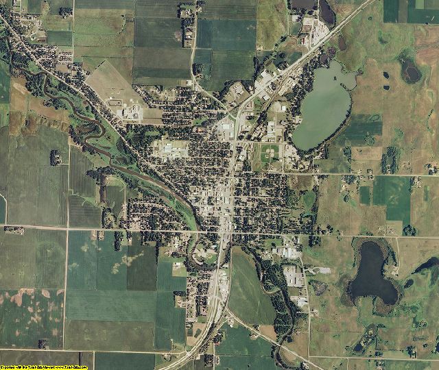 Cottonwood County, Minnesota aerial photography
