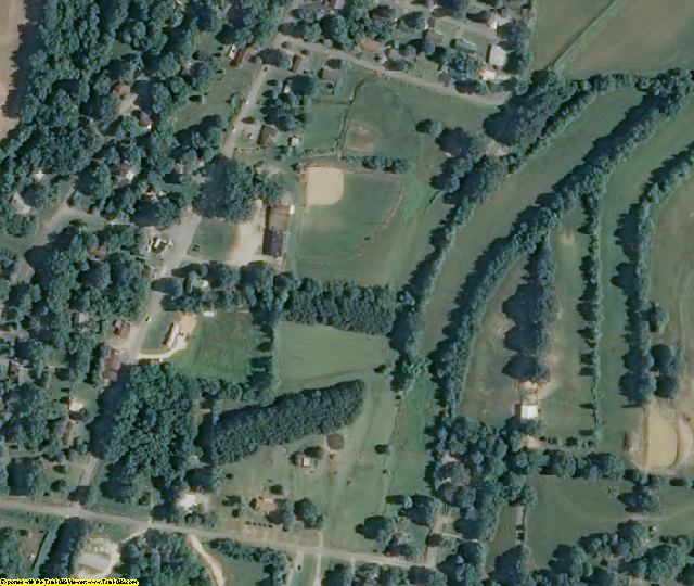 Crockett County, TN aerial photography detail