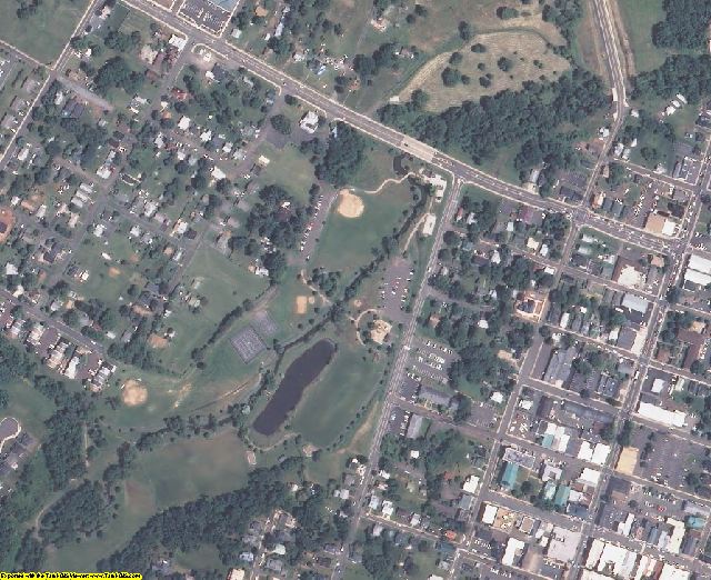 Culpeper County, VA aerial photography detail