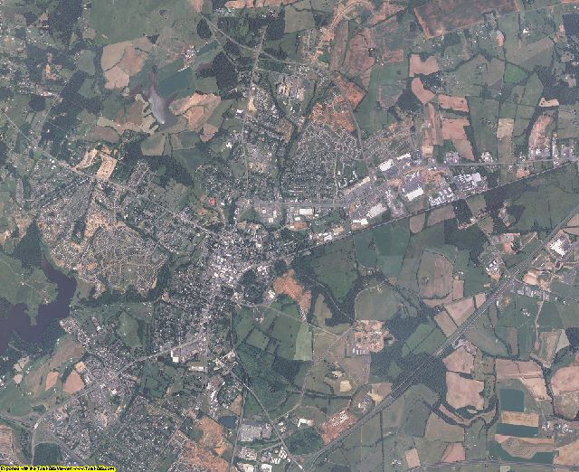 Culpeper County, Virginia aerial photography