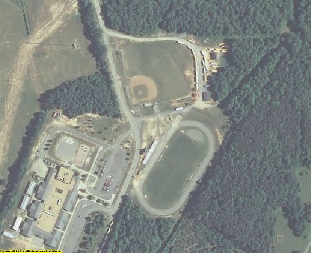Cumberland County, VA aerial photography detail