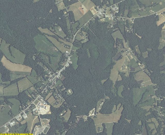 Cumberland County, Virginia aerial photography